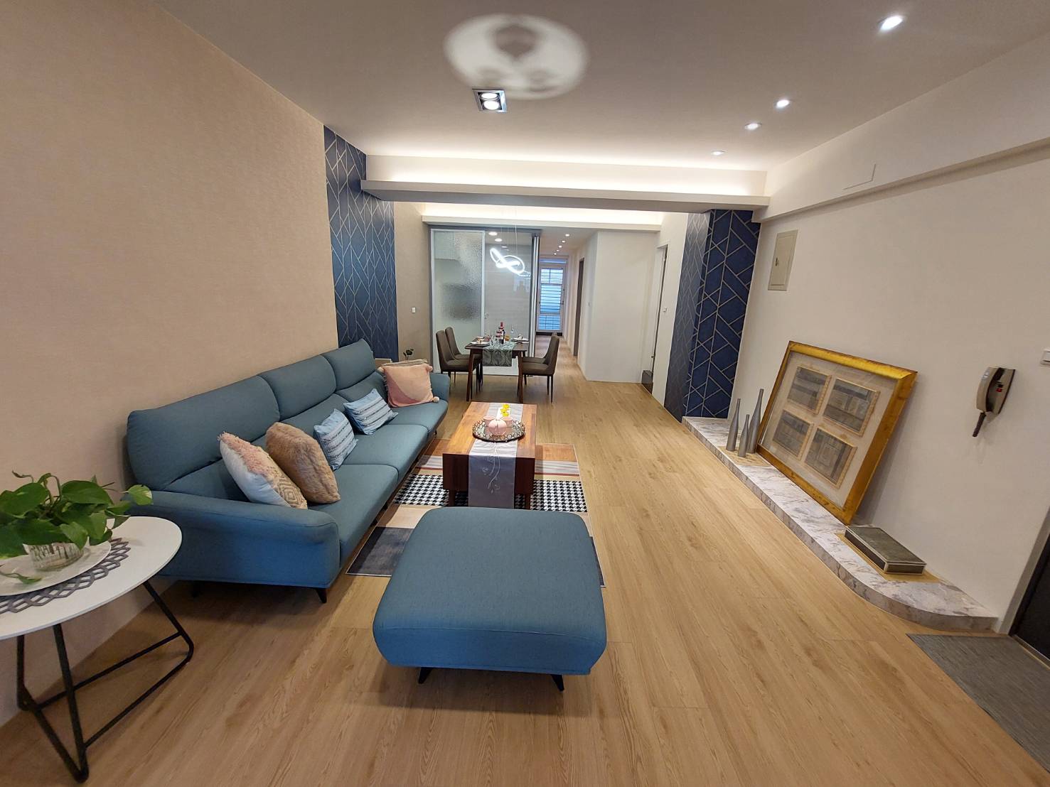 板橋中山雅致客廳實景